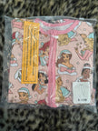 Princess Christmas - Dreamland Long Sleeve Sleeper - Bamboo - Ready to Ship Christmas