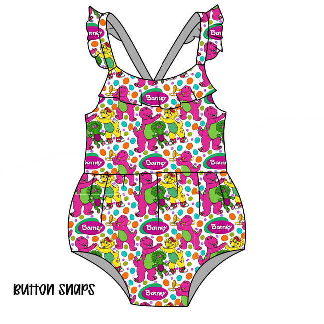 Gumdrops Bubblegum Ruffle Bubble Bamboo - PRE ORDER