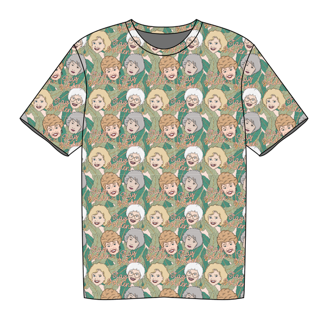 Golden - Jade Short Sleeve Bamboo Shirt - Pre Order