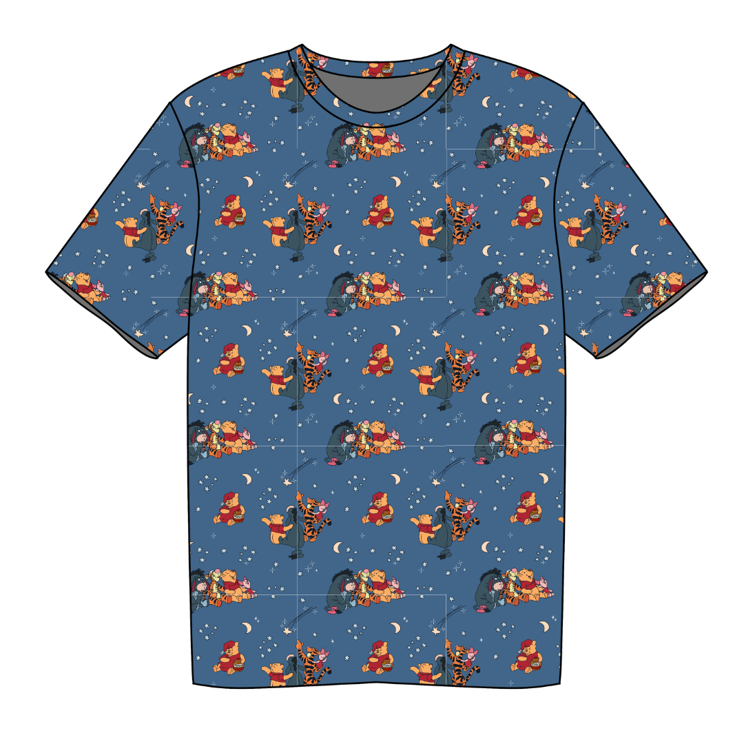 Hunny Dreams - Moss Short Sleeve Bamboo Shirt - PRE ORDER