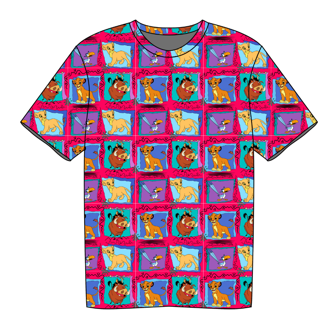 Safari Dreams - Rowdy Short Sleeve Shirt Knit - PRE ORDER