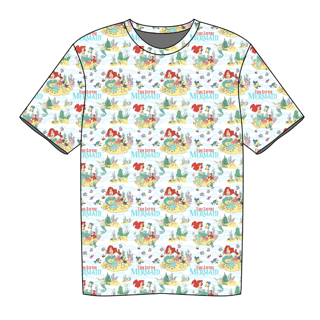 Mermaid Dreams - Rowdy Short Sleeve Shirt Knit - PRE ORDER