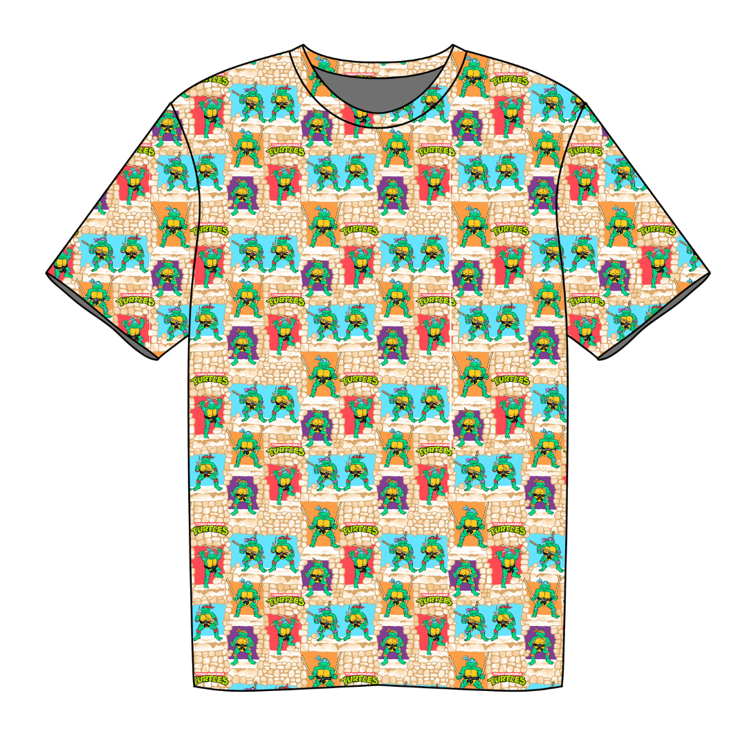 Turtle Dreams - Rowdy Short Sleeve Shirt Knit - PRE ORDER