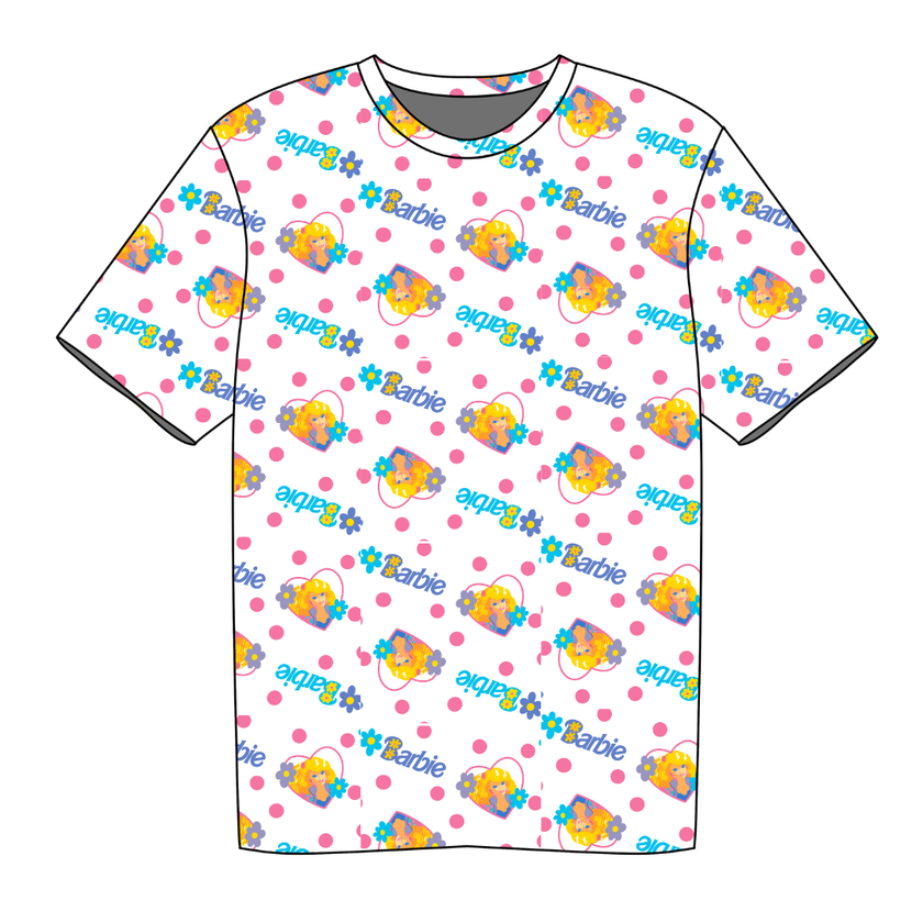 Party Girl Vintage Sheet - Rowdy Short Sleeve Shirt Knit - PRE ORDER