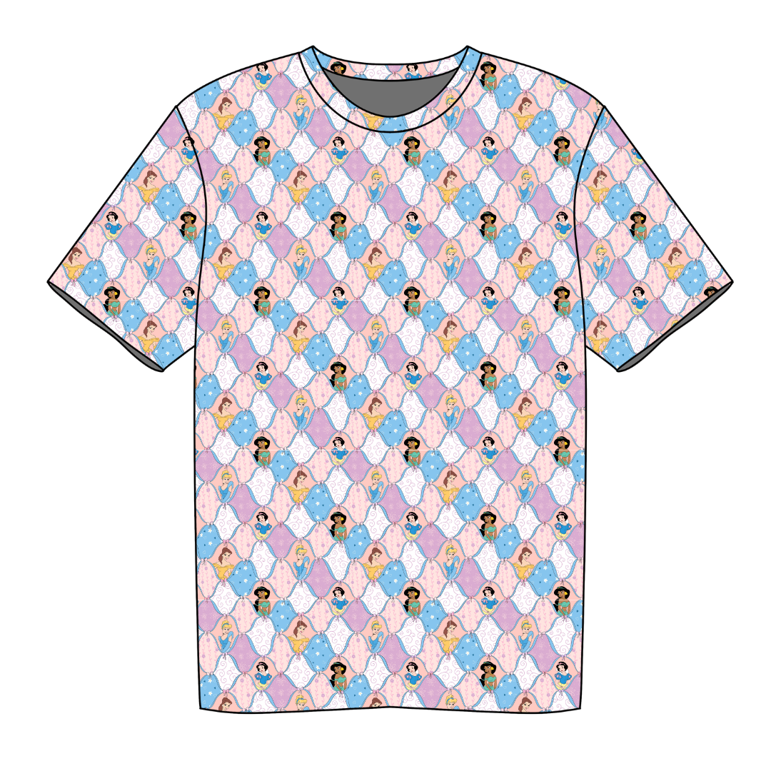Princess Dreams - Rowdy Short Sleeve Shirt Knit - PRE ORDER