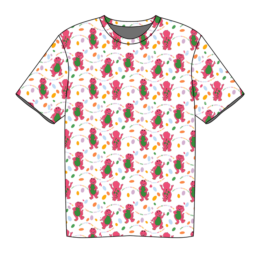 Dino Vintage Sheet - Rowdy Short Sleeve Shirt Knit - PRE ORDER