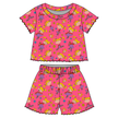 Angelic - Orchid Ruffle Short Sleeve Short Set Bamboo - PRE ORDER