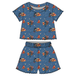Hunny Dreams - Orchid Ruffle Short Sleeve Short Set Bamboo - PRE ORDER