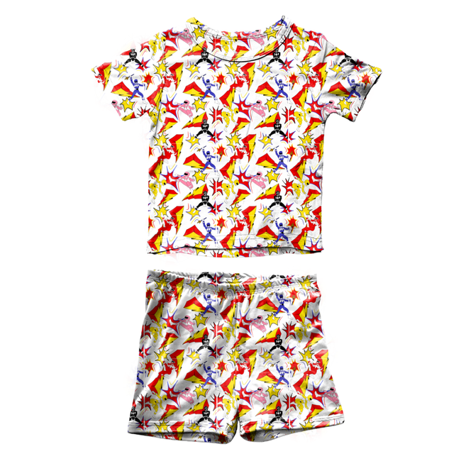 Ranger Dreams - Fawn Short Sleeve Short Set Bamboo - PRE ORDER