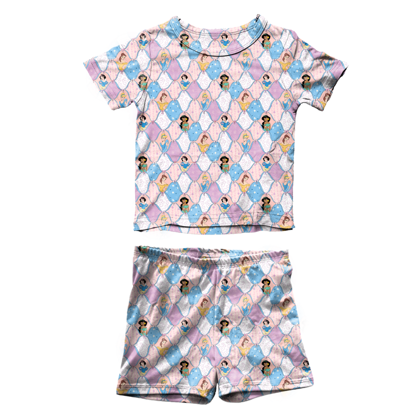 Princess Dreams - Fawn Short Sleeve Short Set Bamboo - PRE ORDER