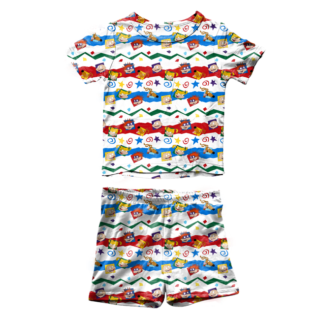 Stupid Babies - Fawn Short Sleeve Short Set Bamboo - PRE ORDER