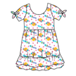 Party Girl Vintage Sheet Serenity Short Sleeve Lounge Dress - PRE ORDER