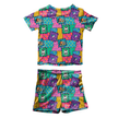Wind Color - Fawn Short Sleeve Short Set Bamboo - PRE ORDER