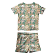 Golden - Fawn Short Sleeve Short Set Bamboo - PRE ORDER