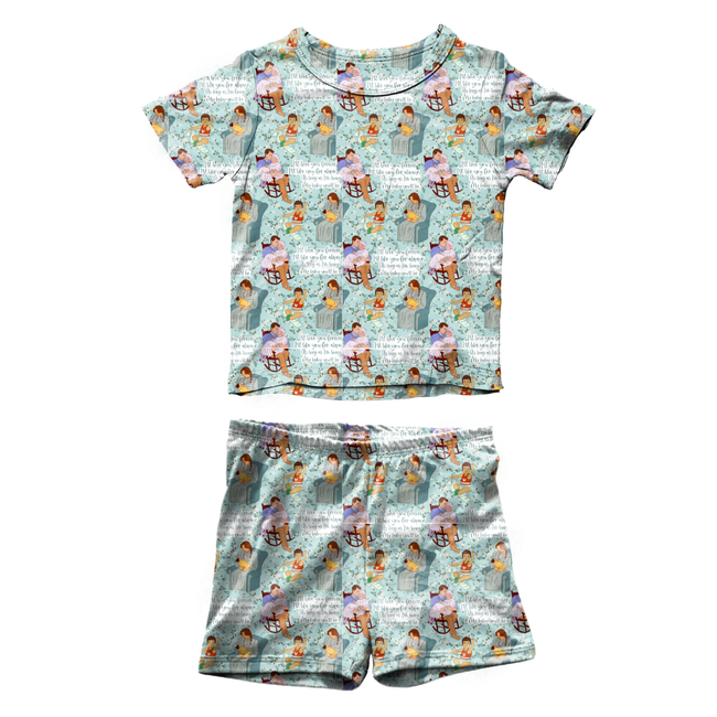 Forever - Fawn Short Sleeve Short Set Bamboo - PRE ORDER