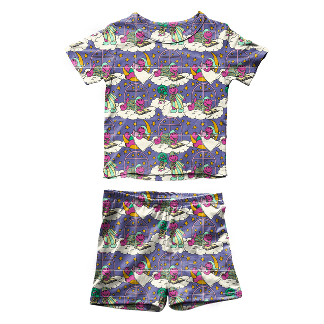 Sweet Dreams - Fawn Short Sleeve Short Set Bamboo - PRE ORDER