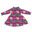 Safari Dreams - Emerald Bamboo Long Sleeve Lounge Dress - PRE ORDER