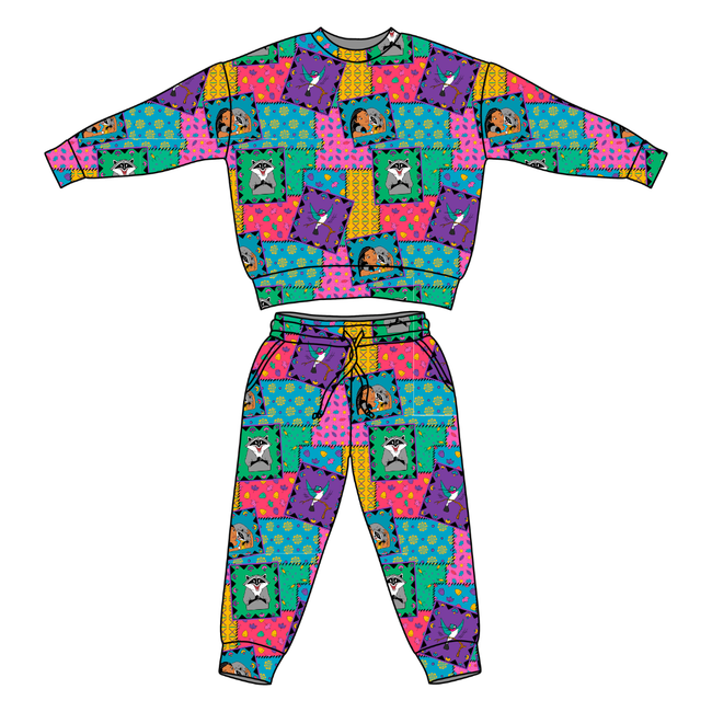 Wind Color Flex Long Sleeve Jogger Set - PRE ORDER