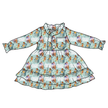 Forever - Emerald Bamboo Long Sleeve Lounge Dress - PRE ORDER