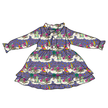 Sweet Dreams - Emerald Bamboo Long Sleeve Lounge Dress - PRE ORDER