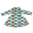 Best Friends  - Emerald Bamboo Long Sleeve Lounge Dress - PRE ORDER