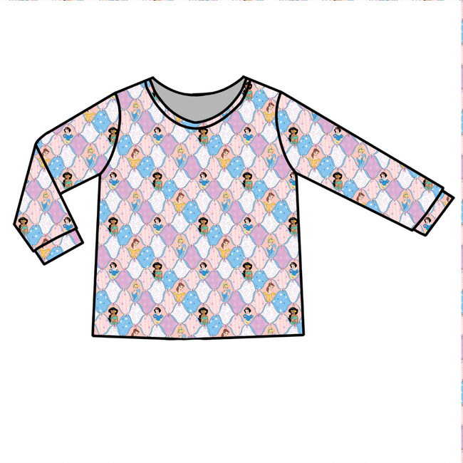 Princess Dreams - Ruby Long Sleeve Bamboo Shirt - Pre Order