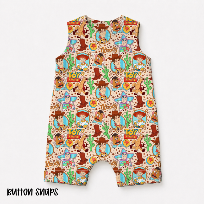 Howdy Partner Coop Tank Romper Knit - PRE ORDER