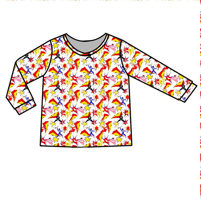 Ranger Dreams - Ruby Long Sleeve Bamboo Shirt - Pre Order