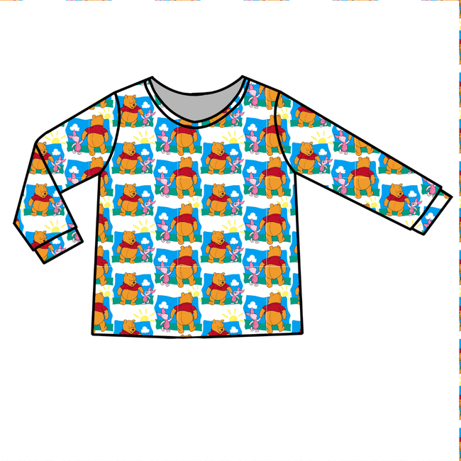 Best Friends  - Ruby Long Sleeve Bamboo Shirt - Pre Order