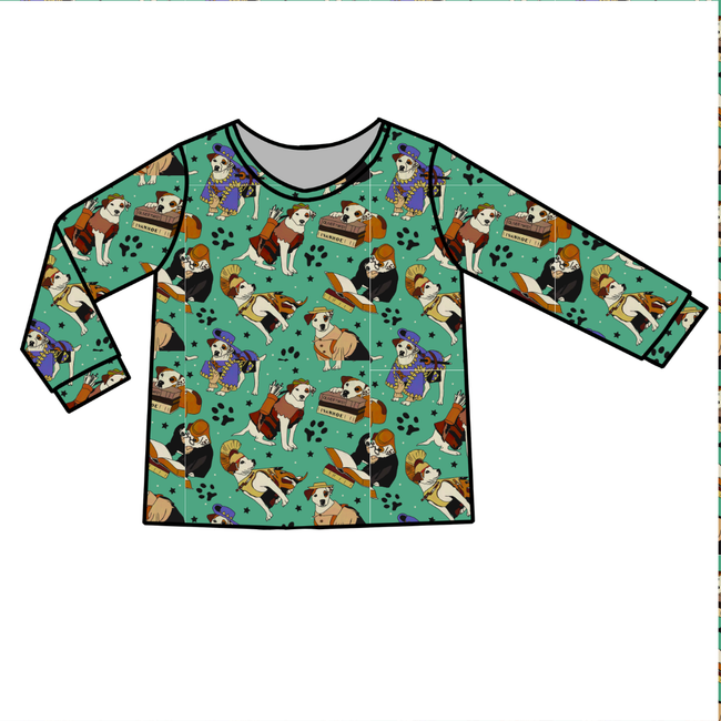 Wishbone - Ruby Long Sleeve Bamboo Shirt - Pre Order