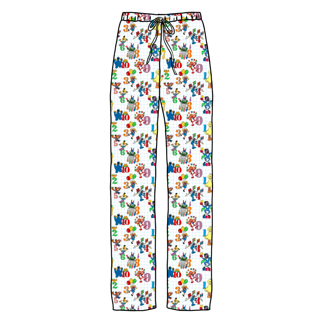 Number Street - Cosmic Adult Bamboo Pants - Pre Order