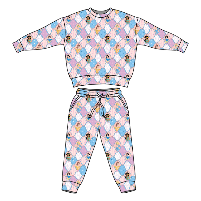 Princess Dreams Flex Long Sleeve Jogger Set - PRE ORDER