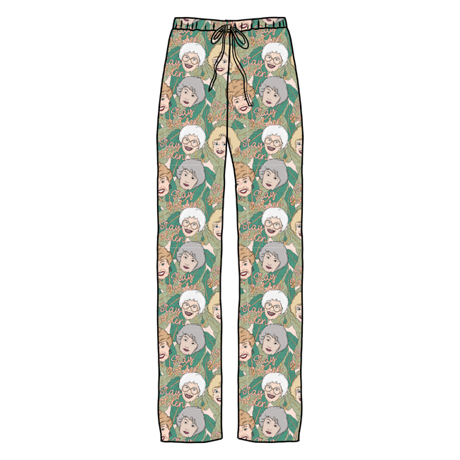 Golden - Cosmic Adult Bamboo Pants - Pre Order