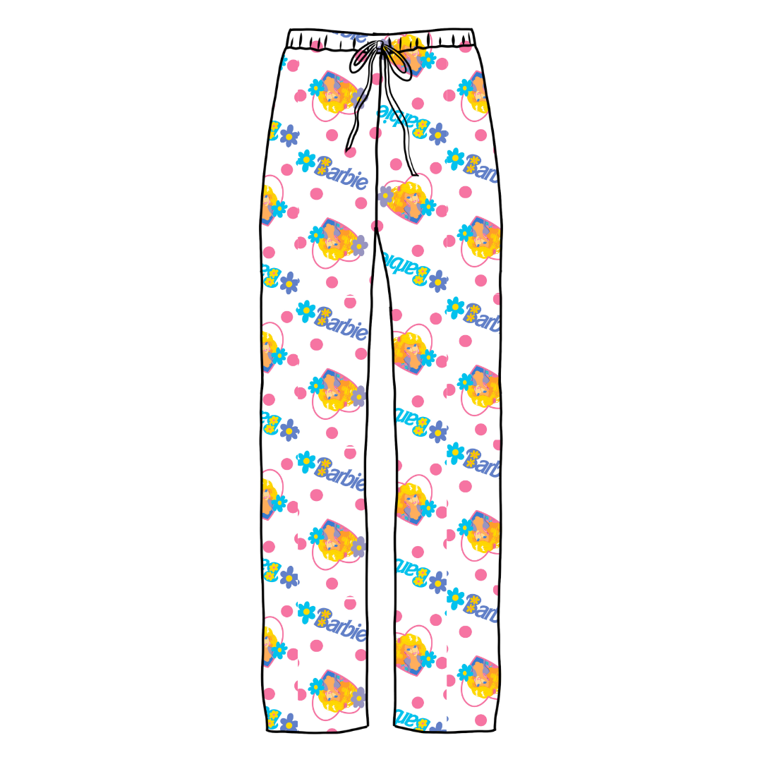 Party Girl Vintage Sheet - Cosmic Adult Bamboo Pants - Pre Order