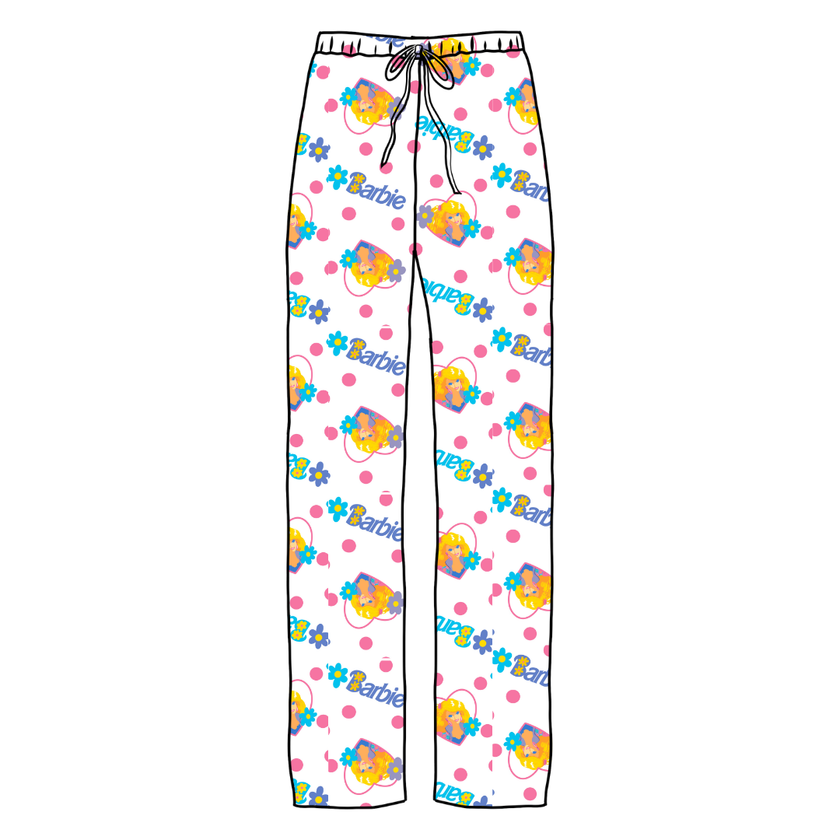 Party Girl Vintage Sheet - Cosmic Adult Bamboo Pants - Pre Order