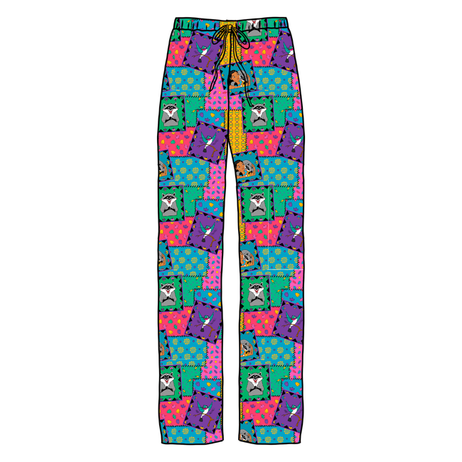 Wind Color - Cosmic Adult Bamboo Pants - Pre Order