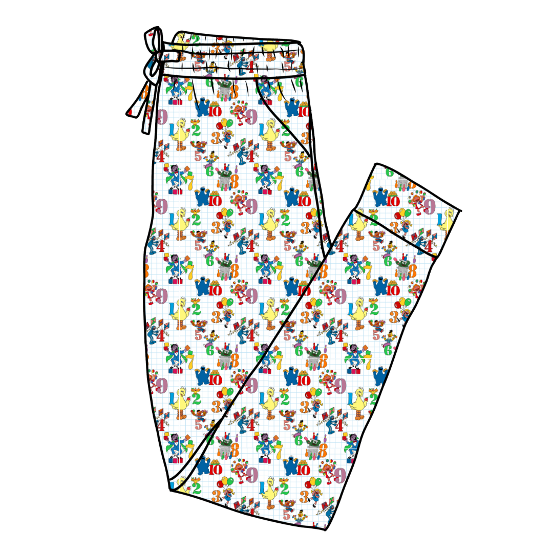 Number Street - Daze Adult Bamboo Joggers - Pre Order