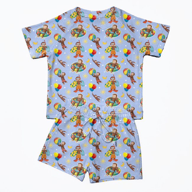 Monkey Around Juno Comfy Short Set - Knit - Pre Order