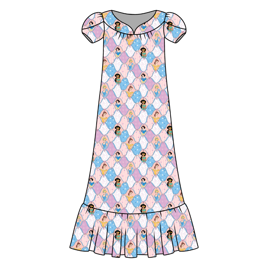 Princess Dreams - Blanche Women's Mu'umu'u Bamboo - Pre Order