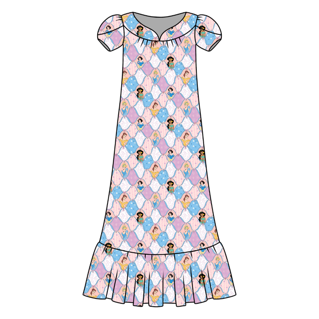 Princess Dreams - Blanche Women's Mu'umu'u Bamboo - Pre Order