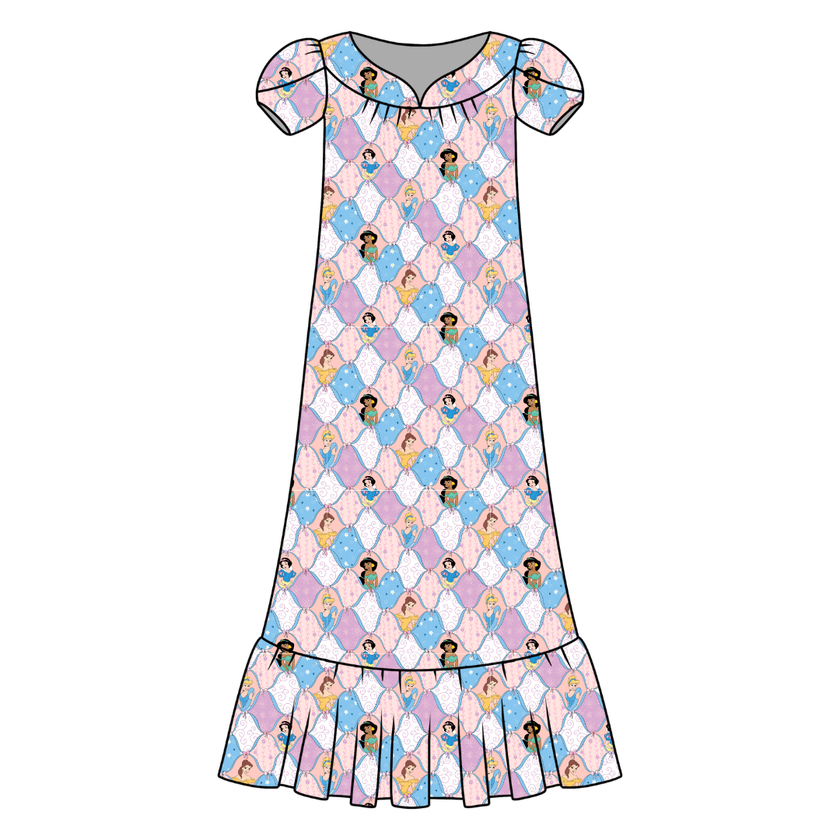 Princess Dreams - Blanche Women's Mu'umu'u Bamboo - Pre Order