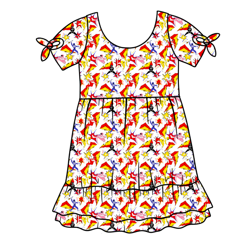 Ranger Dreams Serenity Short Sleeve Lounge Dress - PRE ORDER
