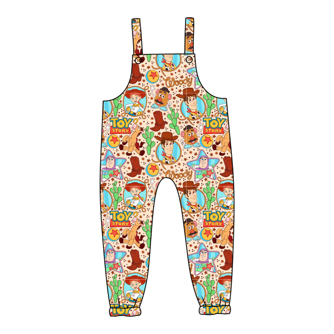Howdy Partner Echo Overalls - Knit - Pre Order