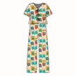 Turtle Dreams - Lollipop Women's Front Tie Set Bamboo - Pre Order