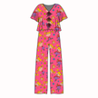 Angelic - Lollipop Women's Front Tie Set Bamboo - Pre Order