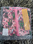 Cin Lou Pink - Bamboo - Ready to Ship Christmas