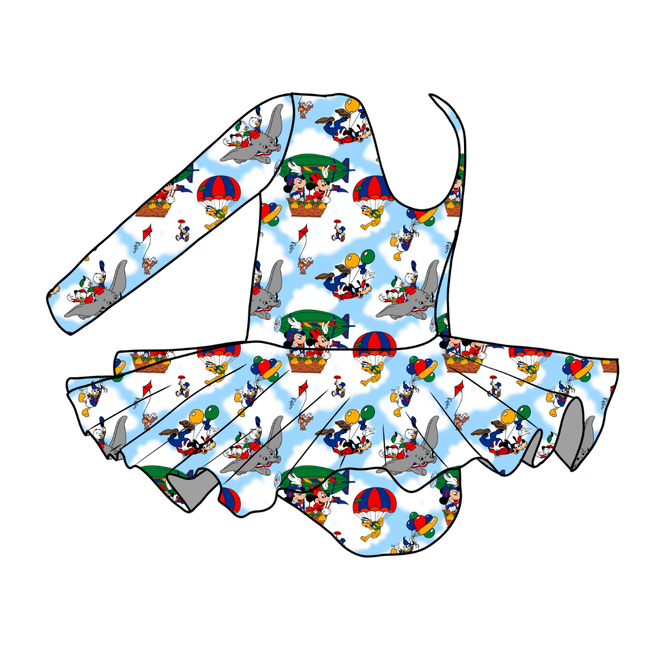 Blimp Darling Long Sleeve Skirted Leo - Knit - Pre Order - Christmas Special