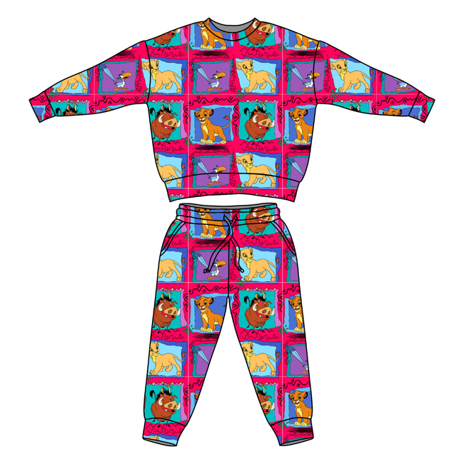 Safari Dreams Flex Long Sleeve Jogger Set - PRE ORDER