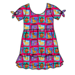 Safari Dreams Serenity Short Sleeve Lounge Dress - PRE ORDER