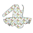 Mermaid Dreams - Grace Bamboo Long Sleeve Skirted Leotard - PRE ORDER